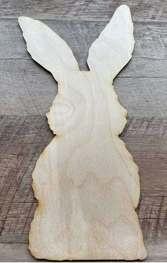 Bunny Wood Cutout