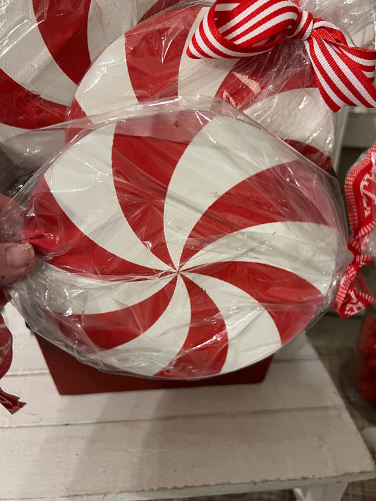 Peppermint candy decor kit