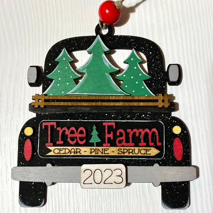 Vintage Truck Ornament/Gift Card