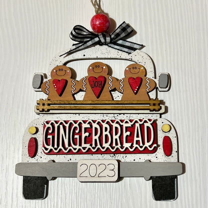 Vintage Truck Ornament/Gift Card