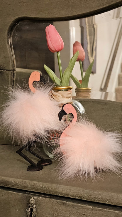 Flamingo pompom