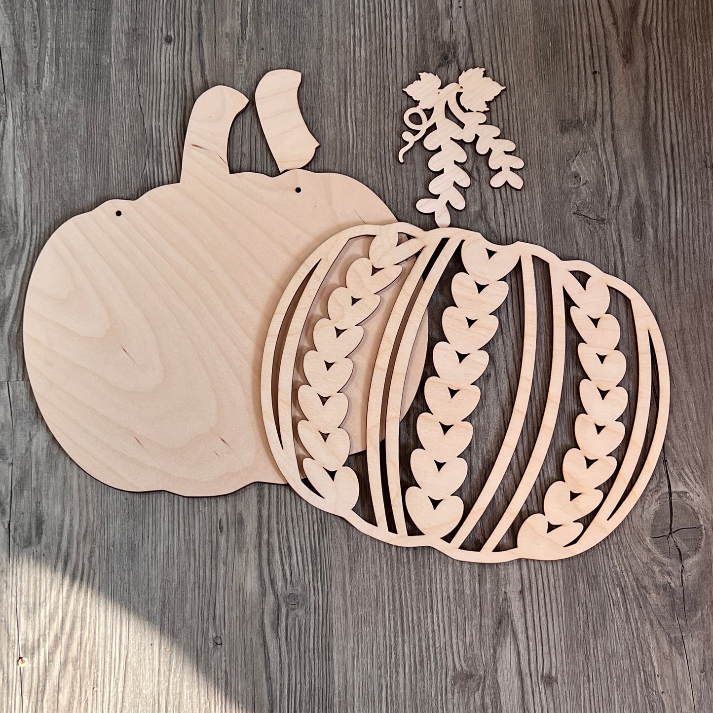 Cable Pumpkin Door Hanger