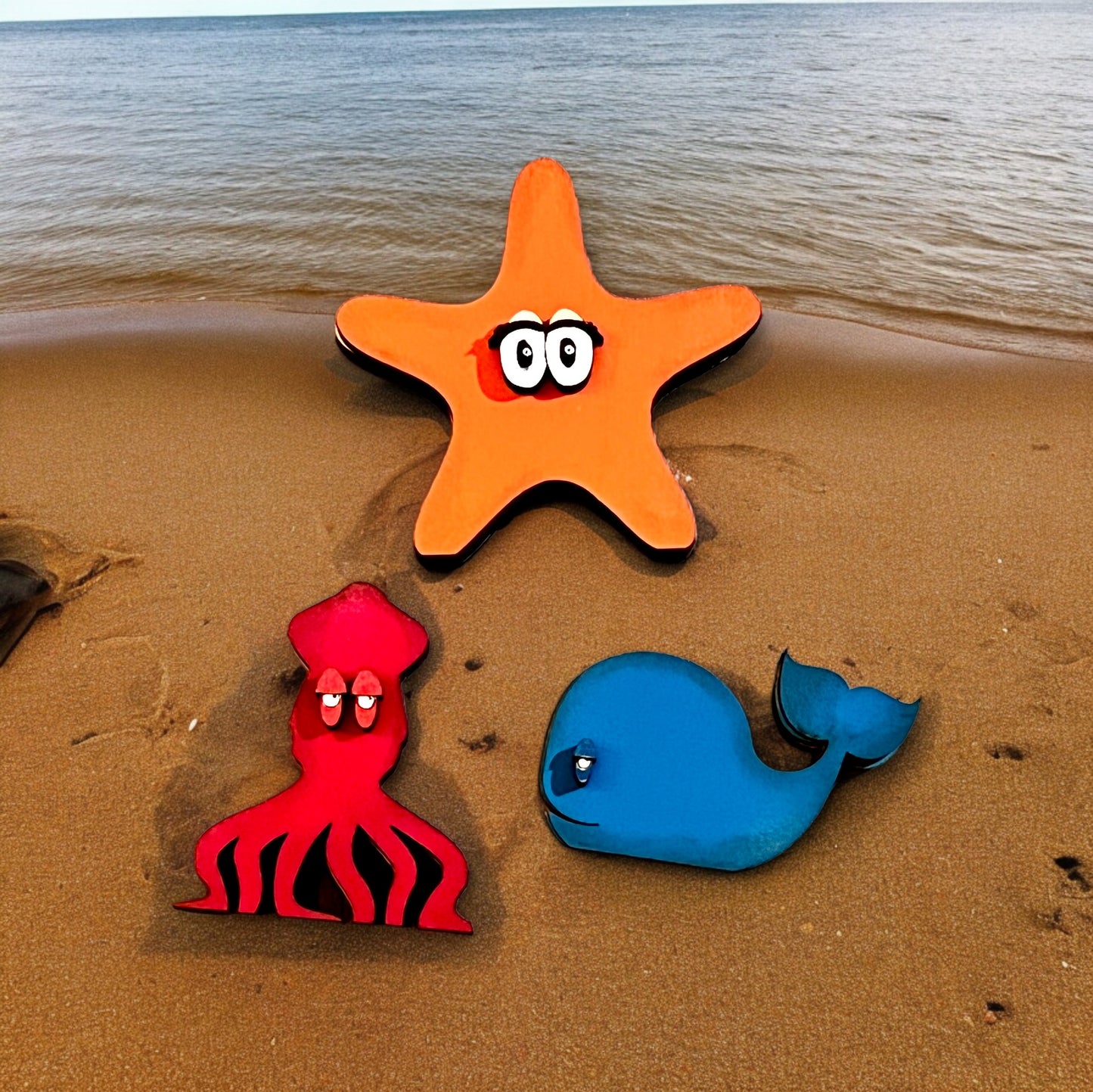 Sea Creature Shelf Sitter DIY kits