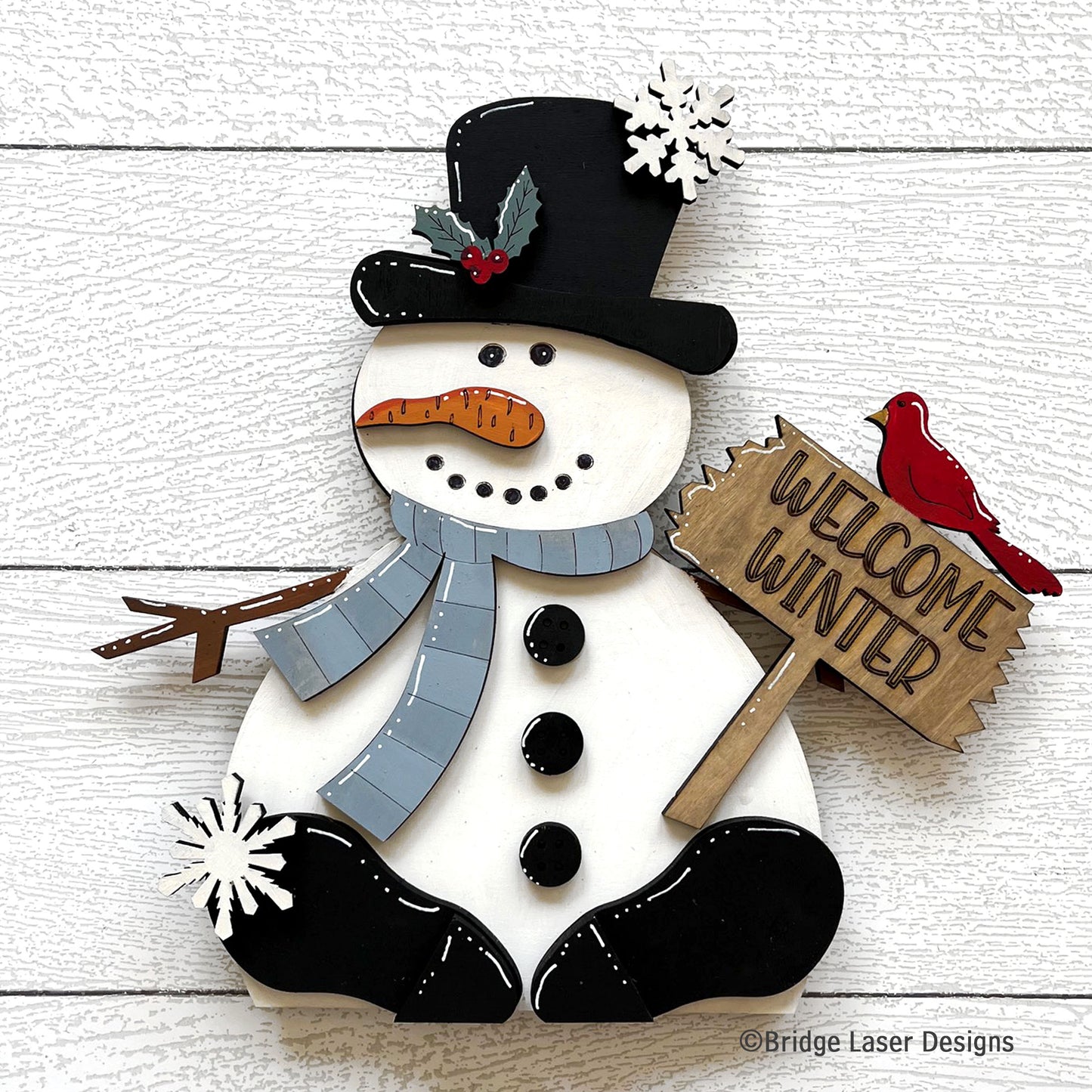 Snowman Shelf Sitter